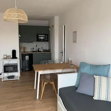 アパート T2 - Bord De - Parking Prive - Wifi クルル・シュル・メール