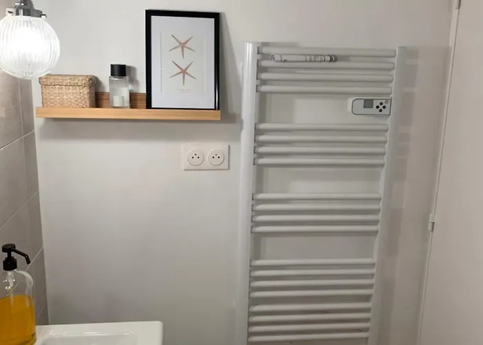 T2 - Bord De - Parking Prive - Wifi Daire Courseulles-sur-Mer